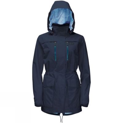 Parka Jack Wolfskin Tairona Mujer Azul Marino - Chile LTO091246